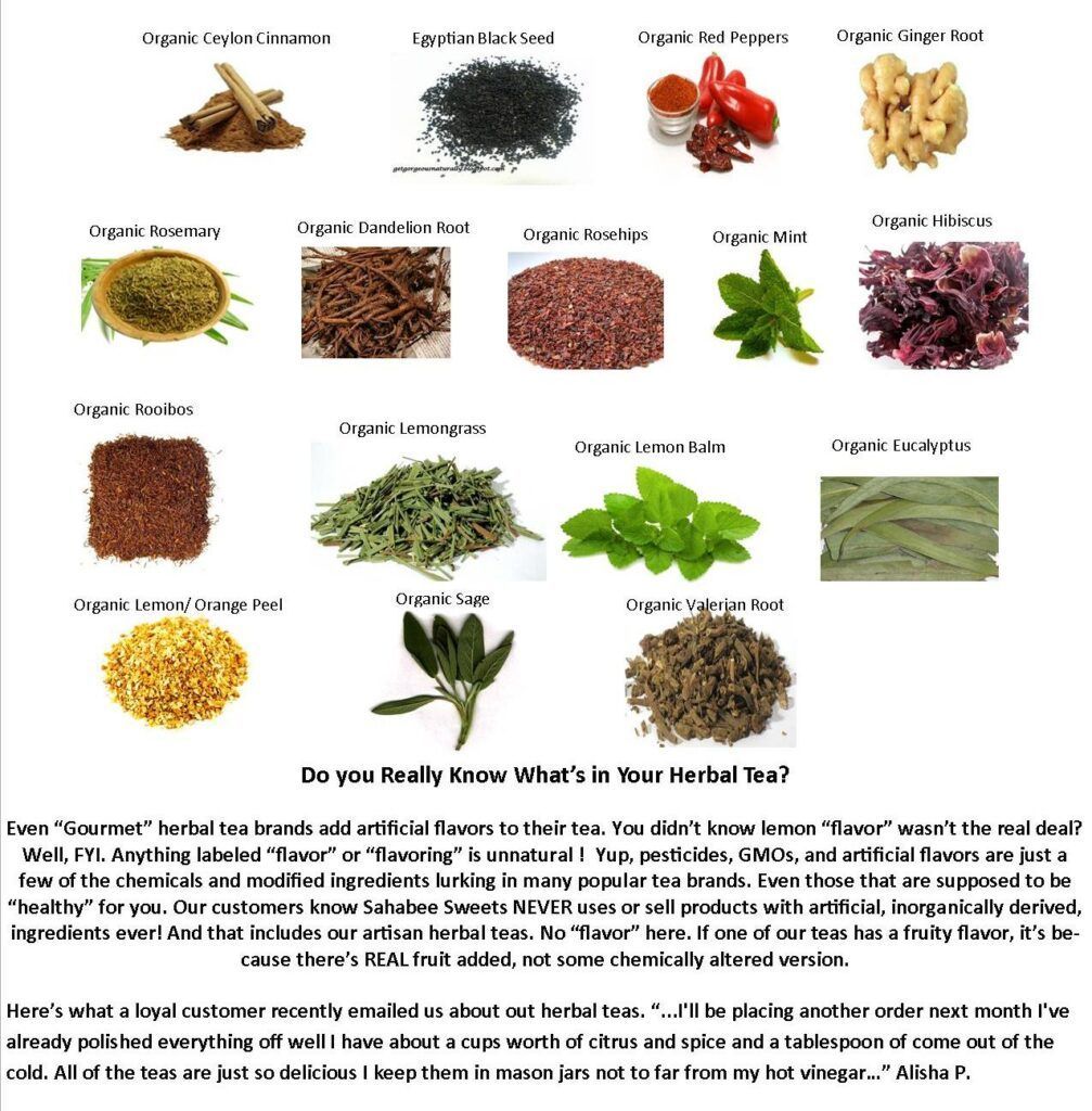 Organic Herbal Teas