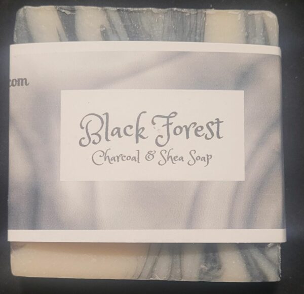 Black Forest with activated charcoal Soap